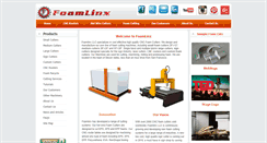 Desktop Screenshot of foamlinx.com